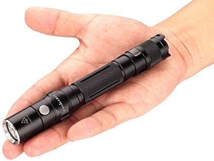 BUNDLE: Fenix LD22 2015 edition 300 Lumen XP-G2 R5 LED tactical Flashlight w/ 2x AA Batteries, Sinlge Point Sling, holster, lanyard, and Lightjunction Battery Case