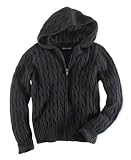Ralph Lauren Girls Hooded Cable Cardigan