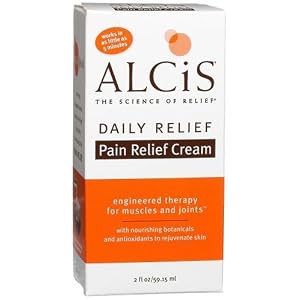 Alcis Daily Relief Pain Relief Cream, 2-Ounce Tube