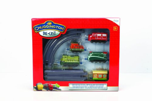 Chuggington LC54512 - Chuggington Geschenkset mit Schienen und 4 Fahrzeugen Preisvergleich