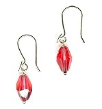 SilverChicks Exclusive - Melon Swarovski Crystal and Sterling Earrings