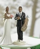 Golf Fanatic Groom Mix & Match Cake Topper