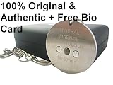 Bioexcel Premium Thin Stainless Steel Scalar Energy Pendant - Solar Universal Design + Free Bio Card + Free Anti Radiation Stickers