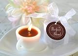 The Perfect Blend Coffee Cup Mini-Candle (Set of 24) - Baby Shower Gifts & Wedding Favors