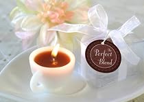 The Perfect Blend Coffee Cup Mini-Candle (Set of 24) - Baby Shower Gifts & Wedding Favors