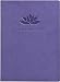 Purple Embossed "Namaste" Leather Lined Journal