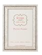 Italian Wooden Picture Frame, White Anniversary