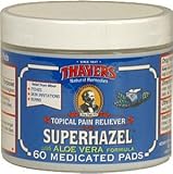 Witch Hazel Medicated Pads - 60 - Pad
