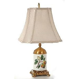 Portmeirion Pomona Table Lamp Round Canister W  Apple Harvest by Portmeirion