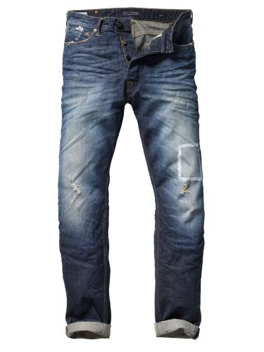 Scotch & Soda Herren Jeanshose/ Lang DEAN - LOOSE TAPER DB Lot 22 - 11060685102, Gr. 32/32 Preisvergleich