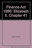 Finance Act 1986 : chapter 41