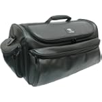 SAVE $30 - Extra Durable Professional Large Leather Like Carrying Case For CANON XL2 XL1S XL1 GL2 GL1 GL2 GL3 XL1 XL2 XLH1 HC 3200 XHA1 XHG1 XH HC4200 HC-4200 + Free Pack Of LCD Screen Protectors $39.89