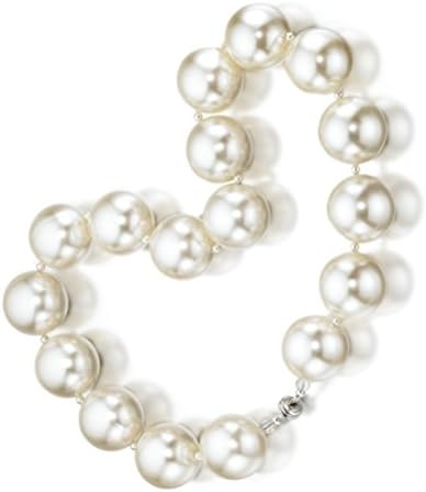 Hot Girls Pearls 20" Classic White Cooling Necklace. Insulated Travel Purse with Ice Pack Included