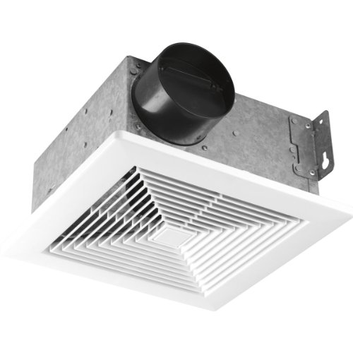 Progress Lighting PV00130 50 CFM Bath Fan with Sound Level Rating At 4