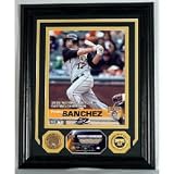 Freddie Sanchez 2006 Nl Batting Champion Photo Mint W/Authentic Infield Dirt Coin