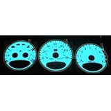 00 01 02 03 Chrysler PT Cruiser White Face Glow Gauges Dash Kit by APC