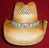 Shady Brady - Shady Brady Hat 1DW40: Crushable Cowboy Hat - Vented, Turquoise Band