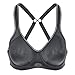 La Isla Women's High Impact Underwire Non Padded Minimizer Sports Bra