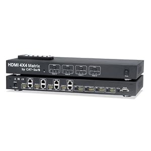 Hdmi Switcher Splitter 4x4 Ports Amplifier