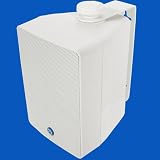 Atlas Sound SM42T-W 4" 2-Way Speaker Pair White