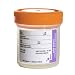 Samco Scientific 02 1192 Non-Sterile Specimen Container with 53mm Wide Mouth Diameter, Orange Bio-Tite Cap, Pre-Assembled, 90mL Capacity (Case of 300)