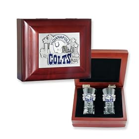 NFL Colts Flared Team Shooters Collector Box