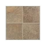 Egyptian Stone 20 x 20 Floor Tile in Cairo Brown