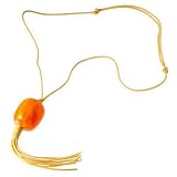 Classic Unibead Resin Pendant Necklace