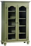 Harwick Five shelf Bookcase With Glass Doors