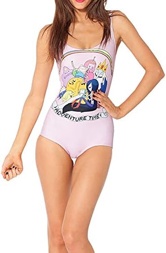 Swimsuit Pattern Piece SAdventure Time "Meli" - Purple