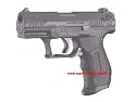 Walther P22 schwarz mit 2 Magazinen - Softair Pistole von Umarex