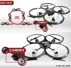UDI U818A - RC UFO mit Camera, 3D Quadrocopter - Drohne, 2.4 GHz