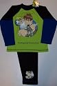 Official Ben 10 Boys Cartoon Network Pyjamas 9-10 Years Green