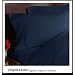 1200-Thread-Count Egyptian Cotton 1200TC Duvet Set and 2 Shams, Queen, Navy Solid