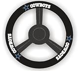 NIB Dallas Cowboys NFL Leather Car Steering Wheel Cover
