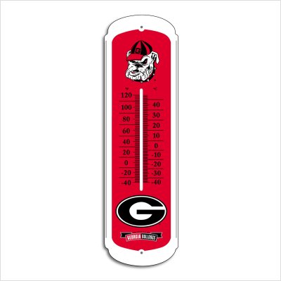 BSI Products 67007/507 Georgia Bulldogs Outdoor Thermometer
