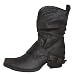 Mustang Damenstiefel Stiefel Schuhe Damenschuhe Stiefelette kaffee