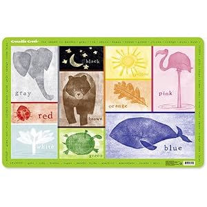 Crocodile Creek Placemat Color of Nature
