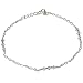 Silver Anklet for Women Pair Handmade Foot Jewelry 6.5 Grams 11 