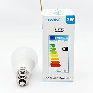 Best savings for 2x Neue Generation TIWIN 7W E27 LED Birne Lampe Strahler Kaltweiss A