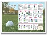 41ujU9NRfhL. SL160  Hoffmaster 901 ECO30 Golf Tips & Terms Recycled Placemat