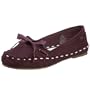 Roxy Women's Corazon Casual Suede Shoe,Purple,6.5 M US