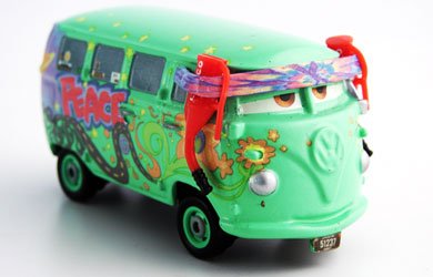 Childrens Toyshop  Toys : Disney Pixar Cars Character: Pit Crew Member Fillmore - World of Cars #37