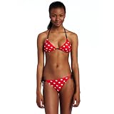 Hello Kitty Junior's Red Print Triangle and String Swimsuit