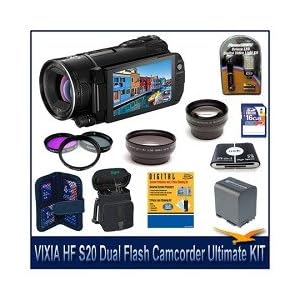 Canon VIXIA HF S20 Dual Flash Memory Camcorder