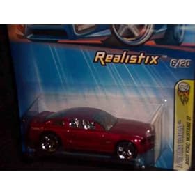 2005 First Editions Realistics #6 2005 Ford Mustang GT Chrome Interior Pr-5 Wheels #2005-6 Collectible Collector Car Mattel Hot Wheels