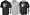Tampa Bay Lightning -Black/Grey- Hoodie Tee Combo - Small