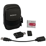 Sony ACC-CMFG DSC Accessory Kit for W-Series Cyber-shot (Black)