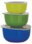 Tovolo Melamine Mixing Bowls with Lids, Set of 3