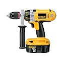DEWALT DC920KA 18-Volt 1/2-Inch Heavy-Duty XRP Cordless Drill/Driver Kit
